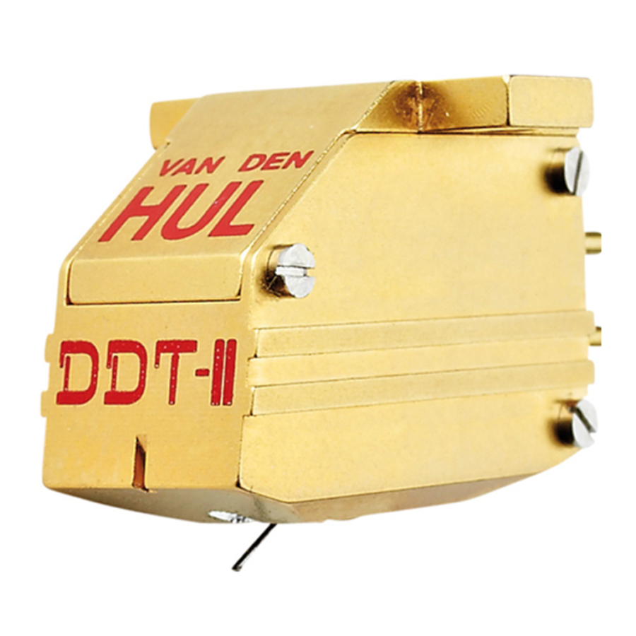 VAN DEN HUL<BR>DDT II SPECIAL MC 唱頭